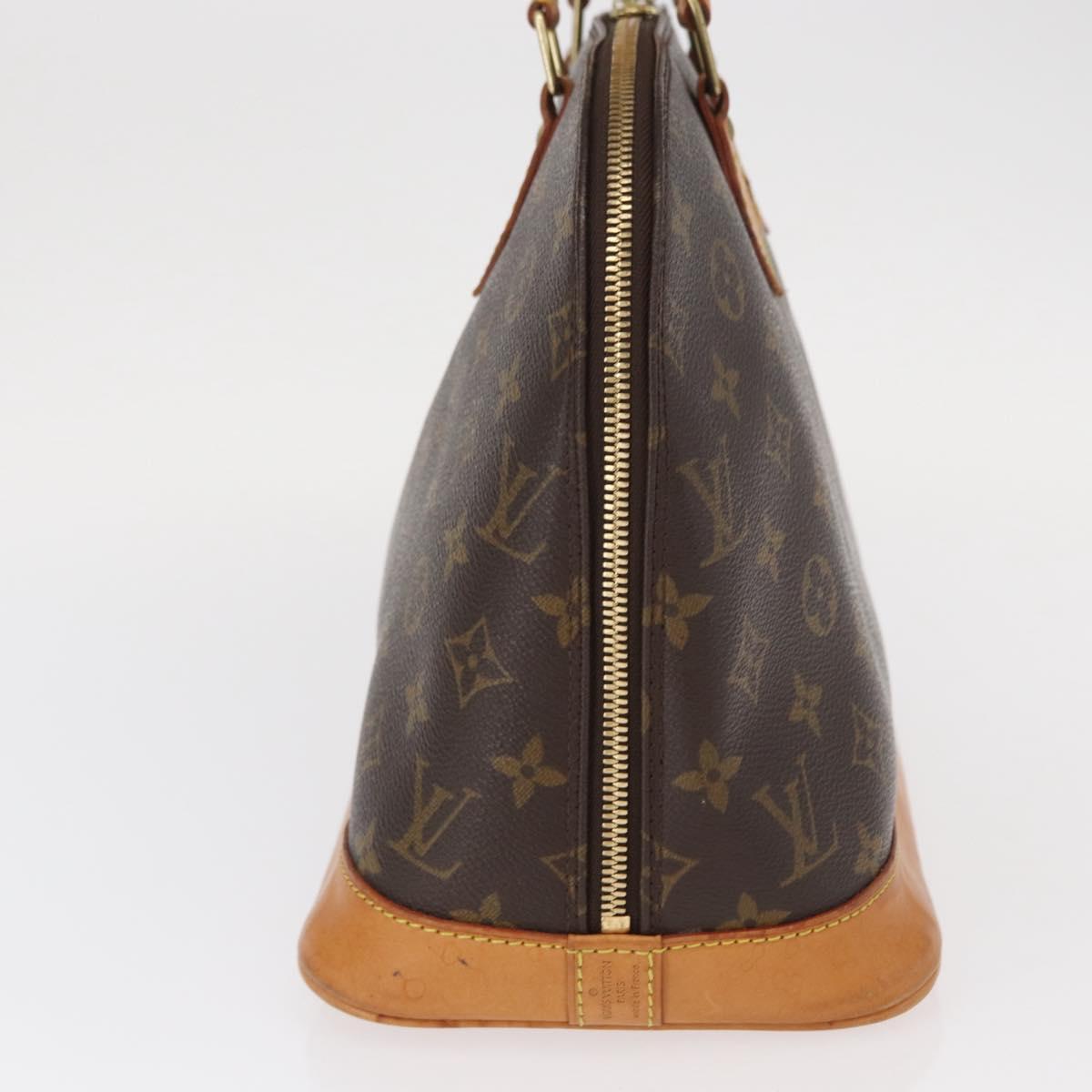 LOUIS VUITTON Monogram Alma Hand Bag M51130 LV Auth ka1302