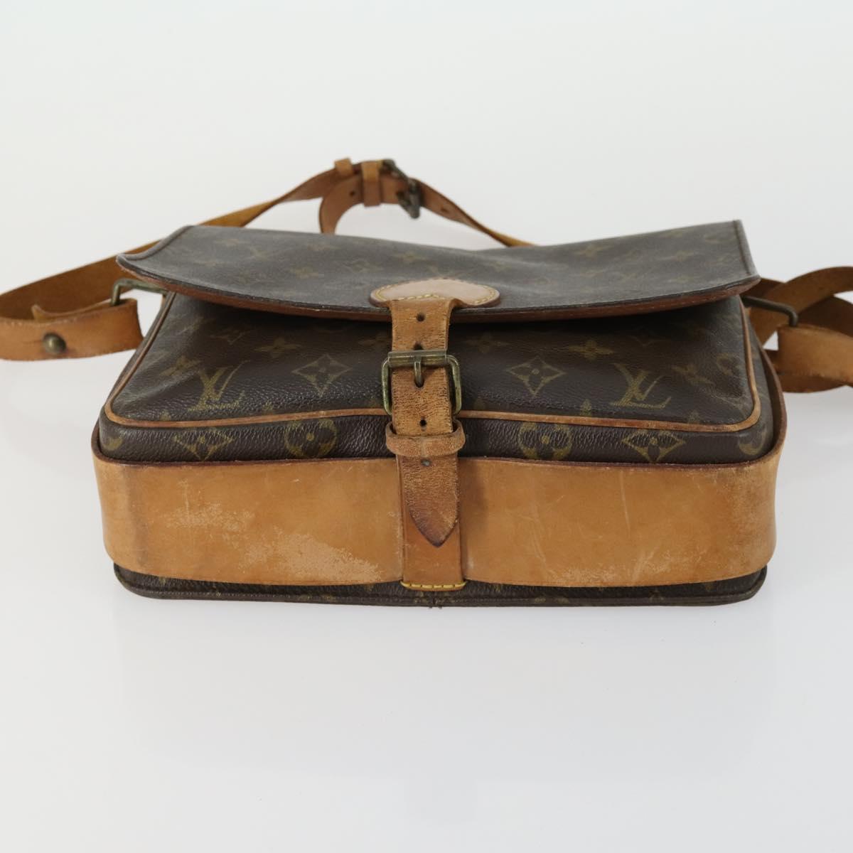 LOUIS VUITTON Monogram Cartouchiere GM Shoulder Bag M51252 LV Auth ka1311