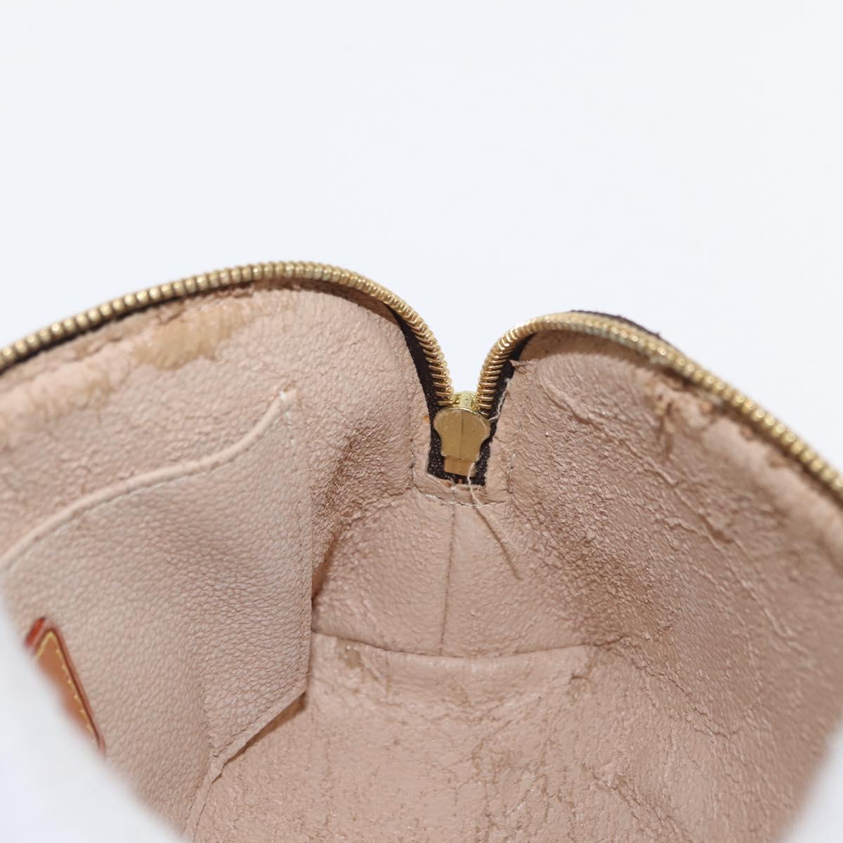 LOUIS VUITTON Monogram Pochette Cosmetic PM Cosmetic Pouch M47515 LV Auth ka133