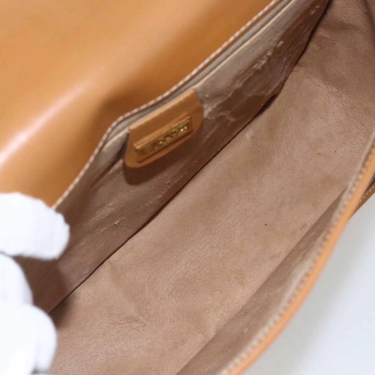 GUCCI Micro GG Supreme Web Sherry Line Bag PVC Beige 001 104 0551 Auth ka1331