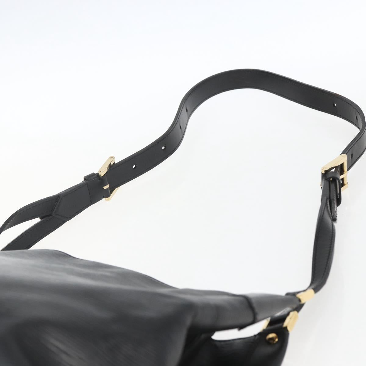 LOUIS VUITTON Epi Mandala MM Shoulder Bag Black M58892 LV Auth ka1342