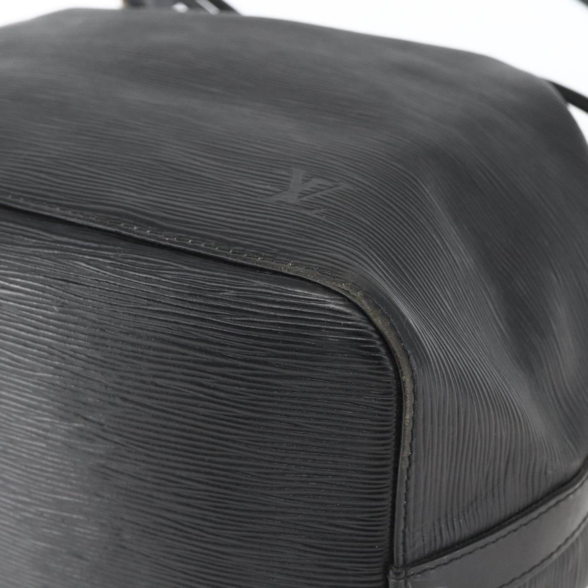 LOUIS VUITTON Epi Petit Noe Shoulder Bag Black M44102 LV Auth ka1345