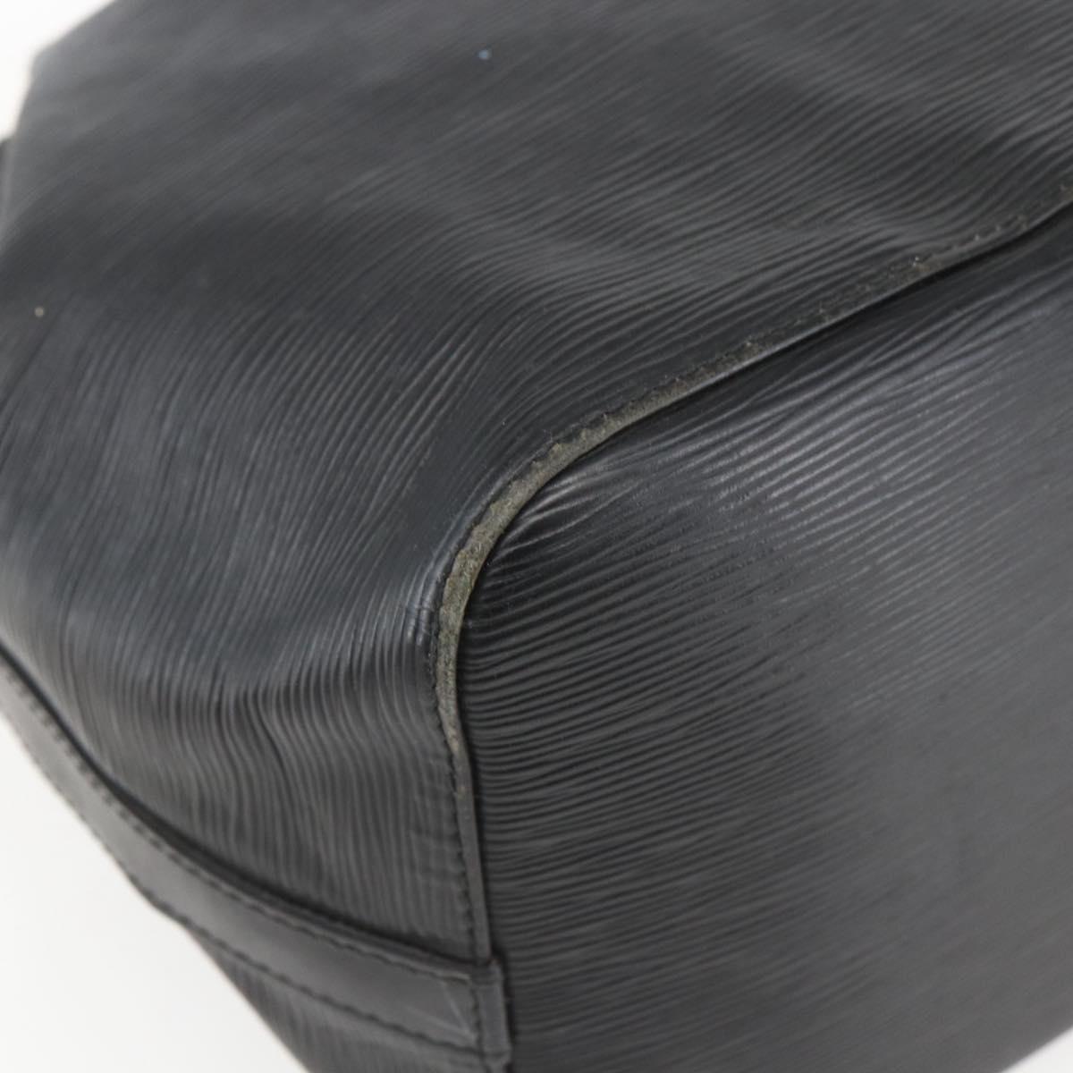 LOUIS VUITTON Epi Petit Noe Shoulder Bag Black M44102 LV Auth ka1345