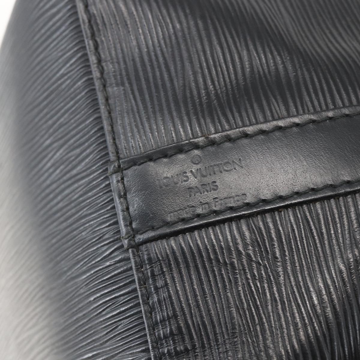 LOUIS VUITTON Epi Petit Noe Shoulder Bag Black M44102 LV Auth ka1345