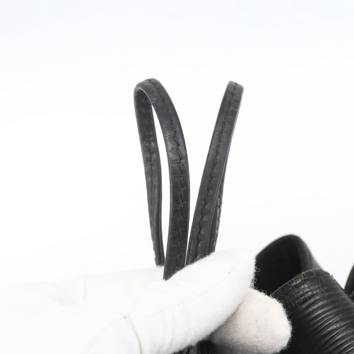 LOUIS VUITTON Epi Petit Noe Shoulder Bag Black M44102 LV Auth ka1345