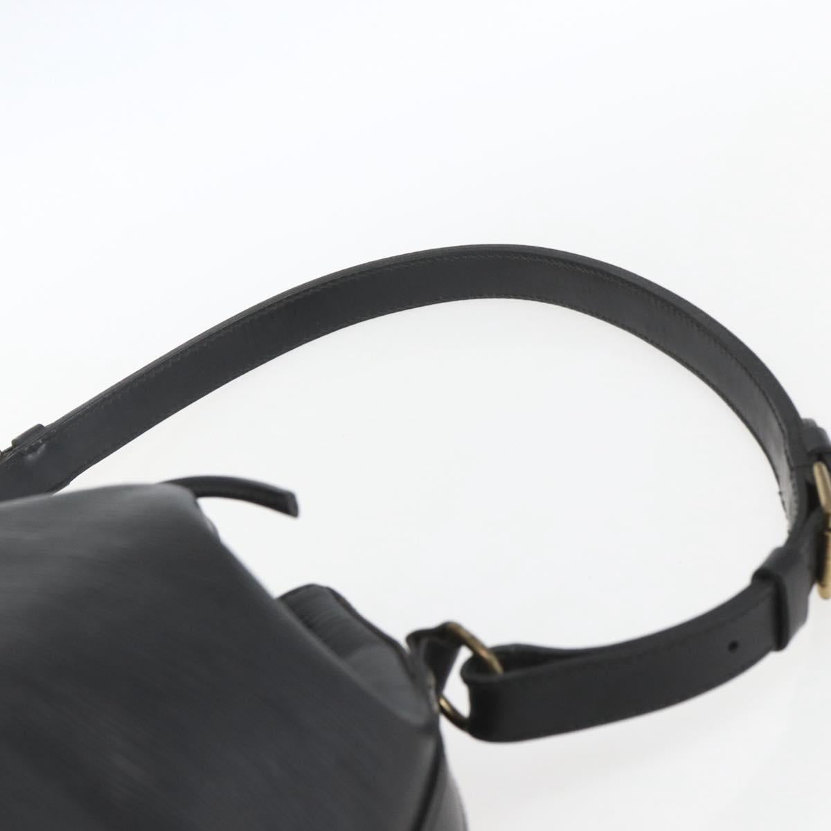 LOUIS VUITTON Epi Petit Noe Shoulder Bag Black M44102 LV Auth ka1345