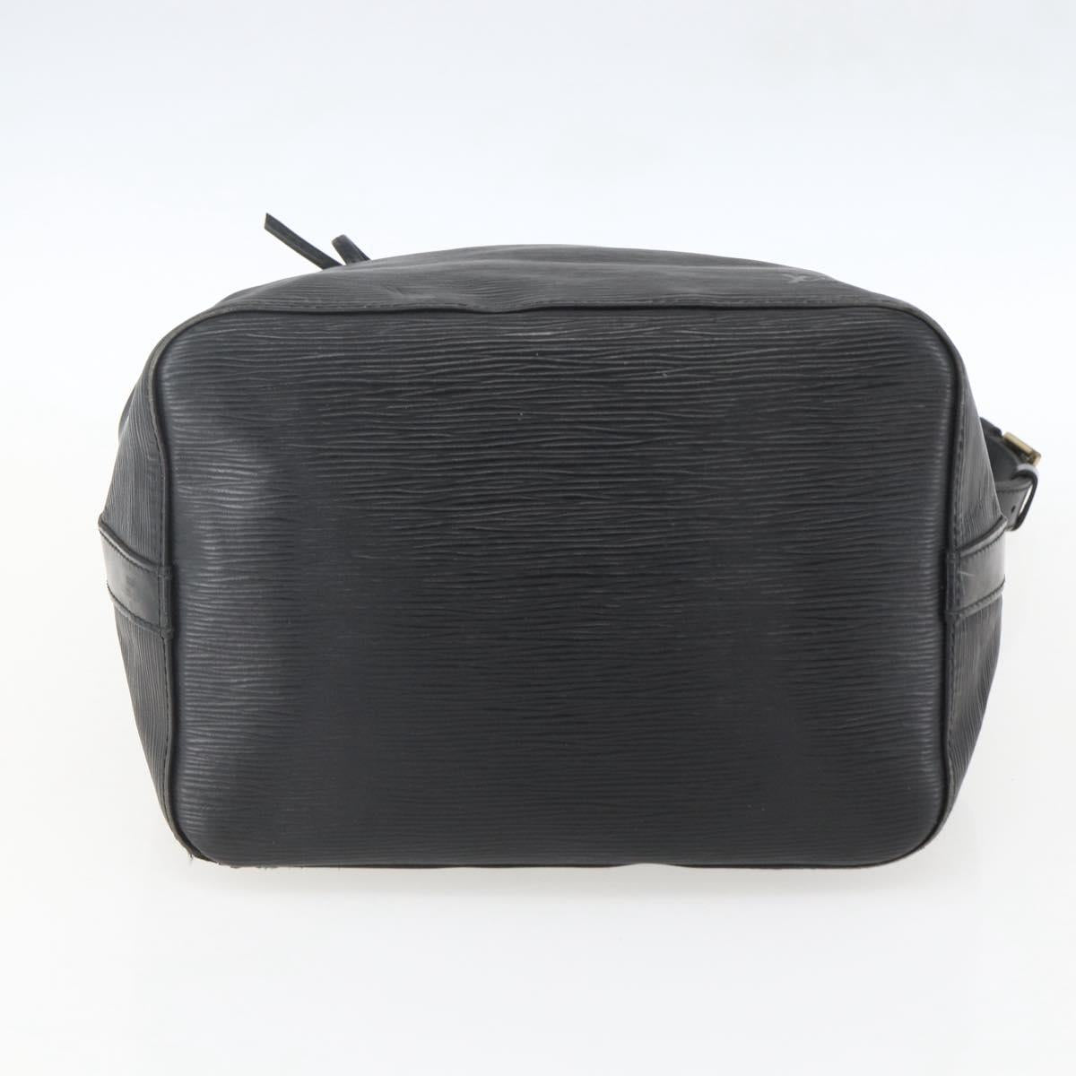 LOUIS VUITTON Epi Petit Noe Shoulder Bag Black M44102 LV Auth ka1345