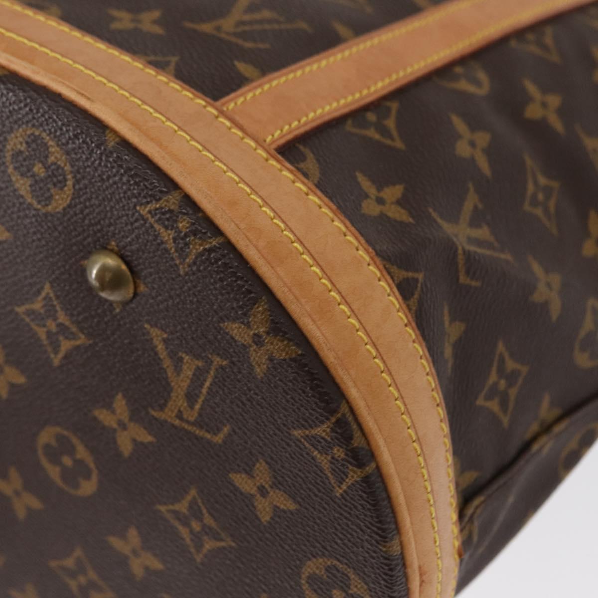 LOUIS VUITTON Monogram Bucket GM Shoulder Bag M42236 LV Auth ka1351