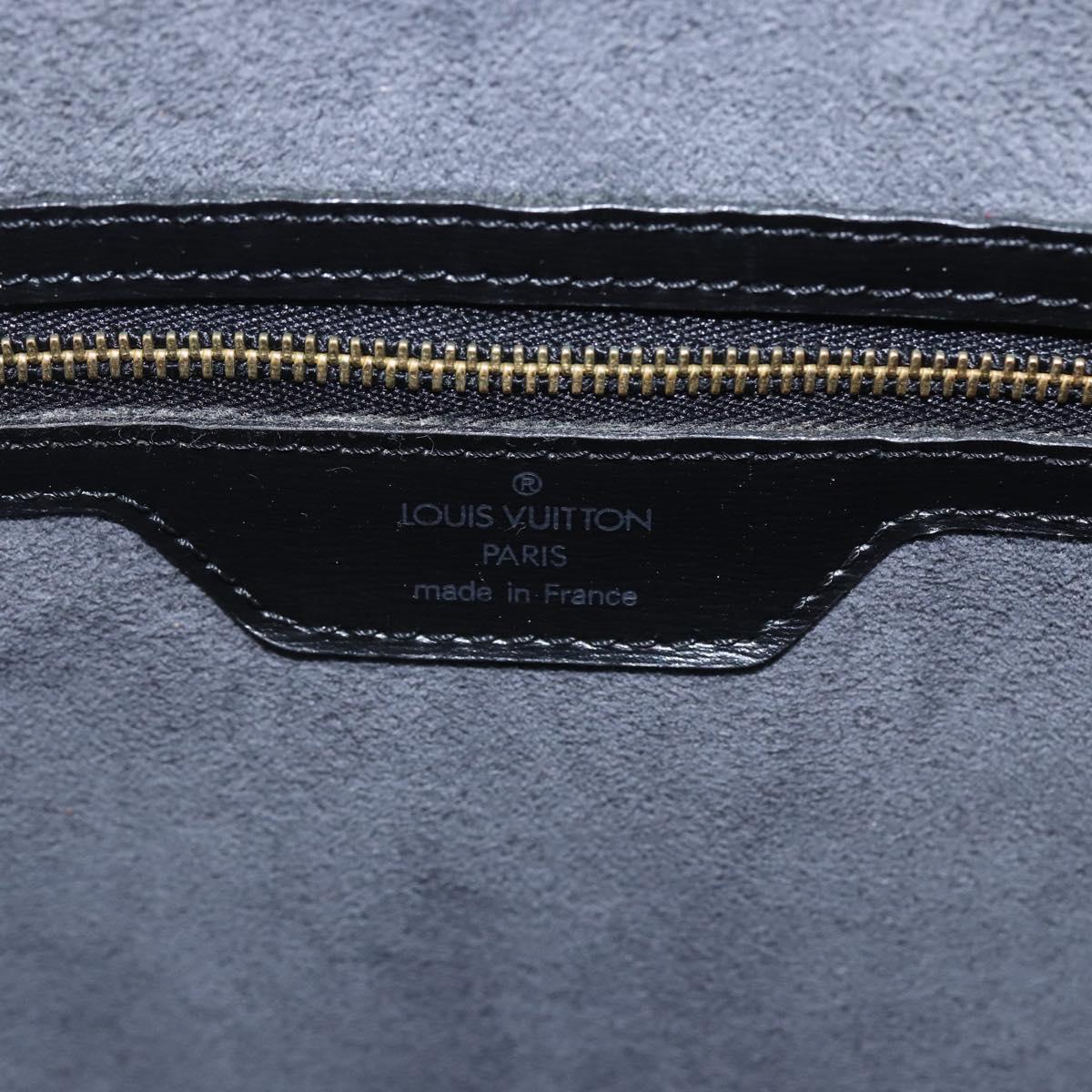 LOUIS VUITTON Epi Saint Jacques Shopping Bag Black M52262 LV Auth ka1357