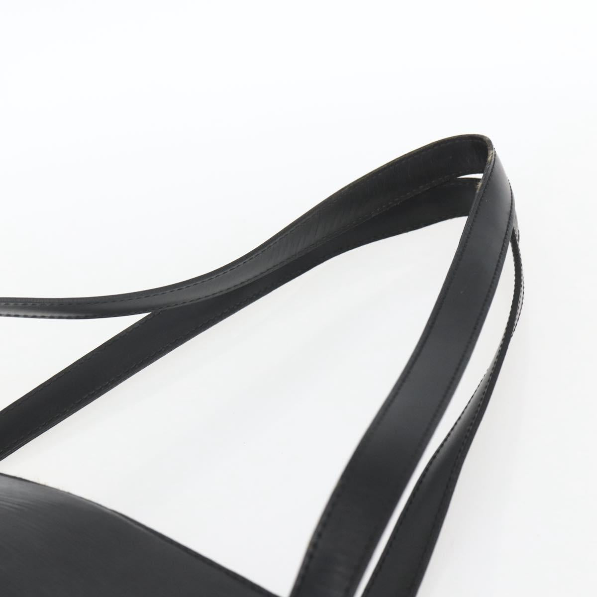 LOUIS VUITTON Epi Saint Jacques Shopping Bag Black M52262 LV Auth ka1357