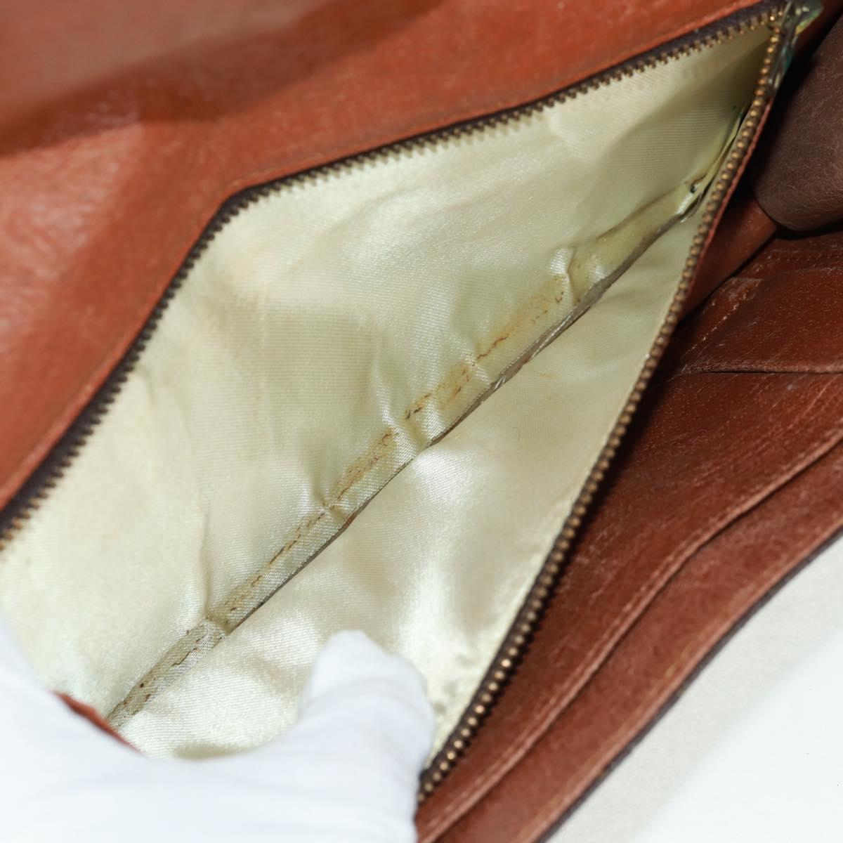 LOUIS VUITTON Monogram Pochette Dam GM Clutch Bag 2 Set M51810 LV Auth ka1361