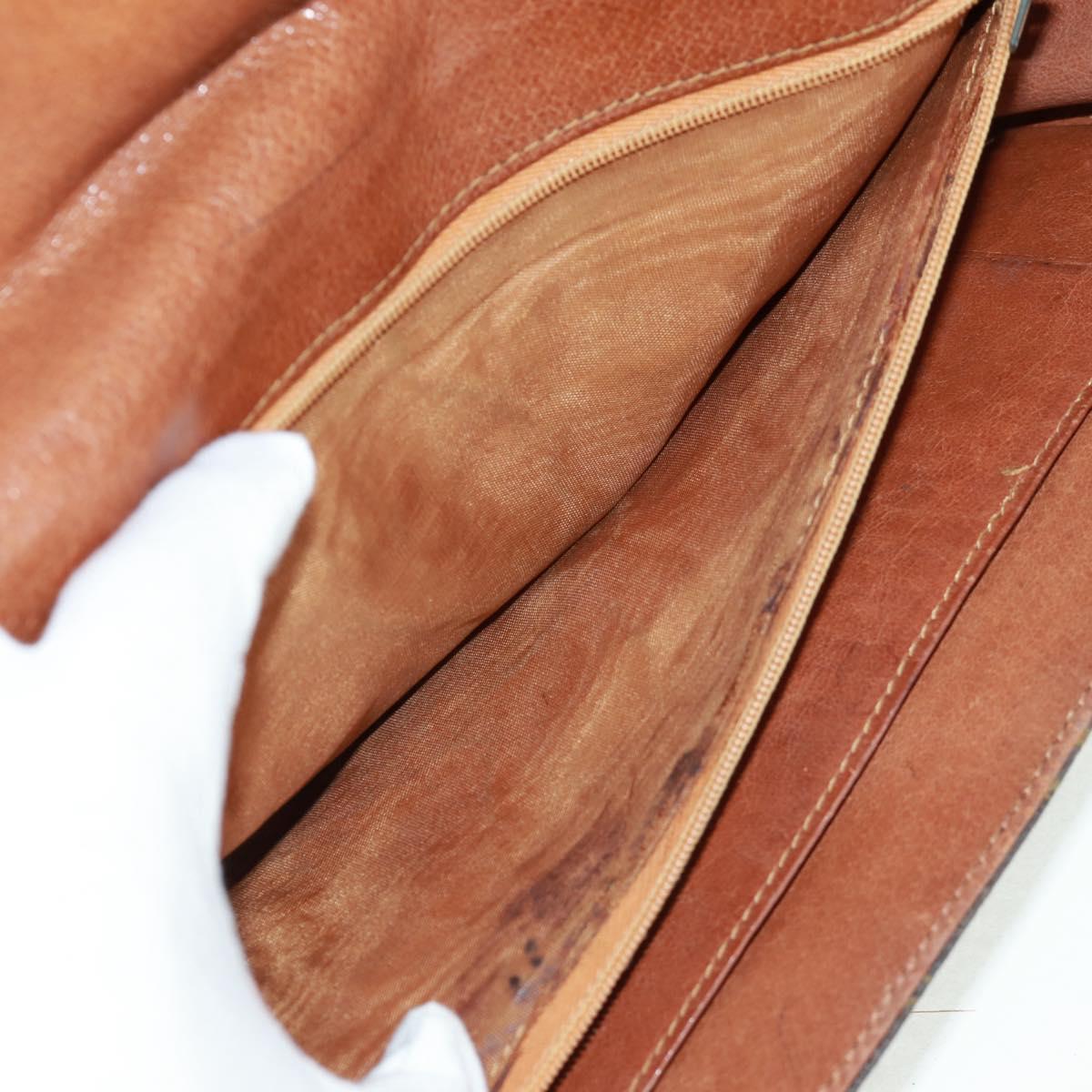 LOUIS VUITTON Monogram Pochette Dam GM Clutch Bag 2 Set M51810 LV Auth ka1361