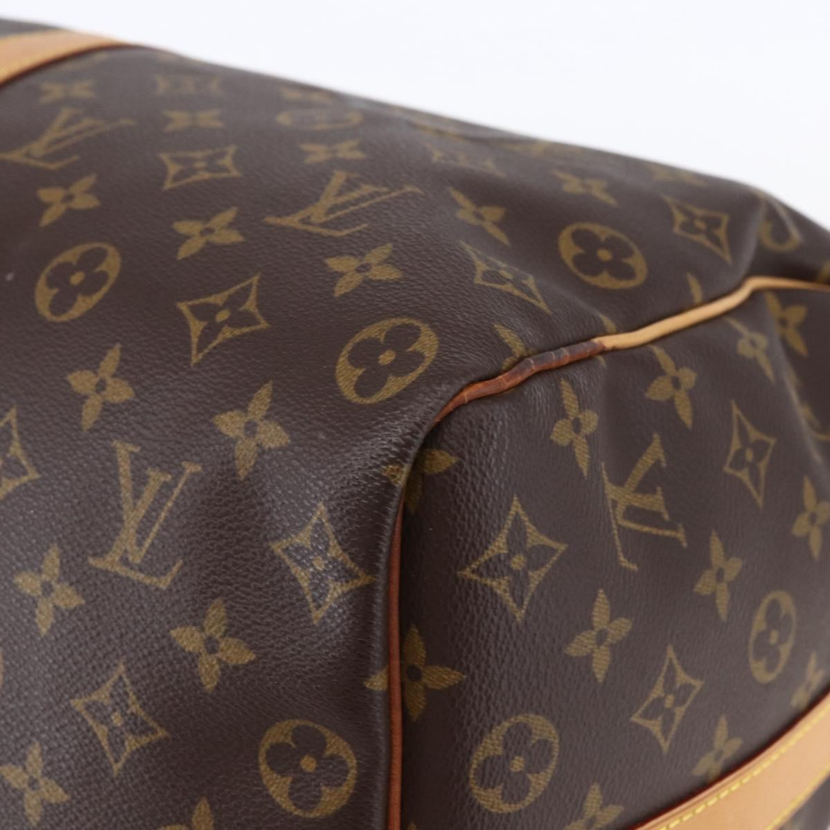 LOUIS VUITTON Monogram Keepall Bandouliere 50 Boston Bag M41416 LV Auth ka137