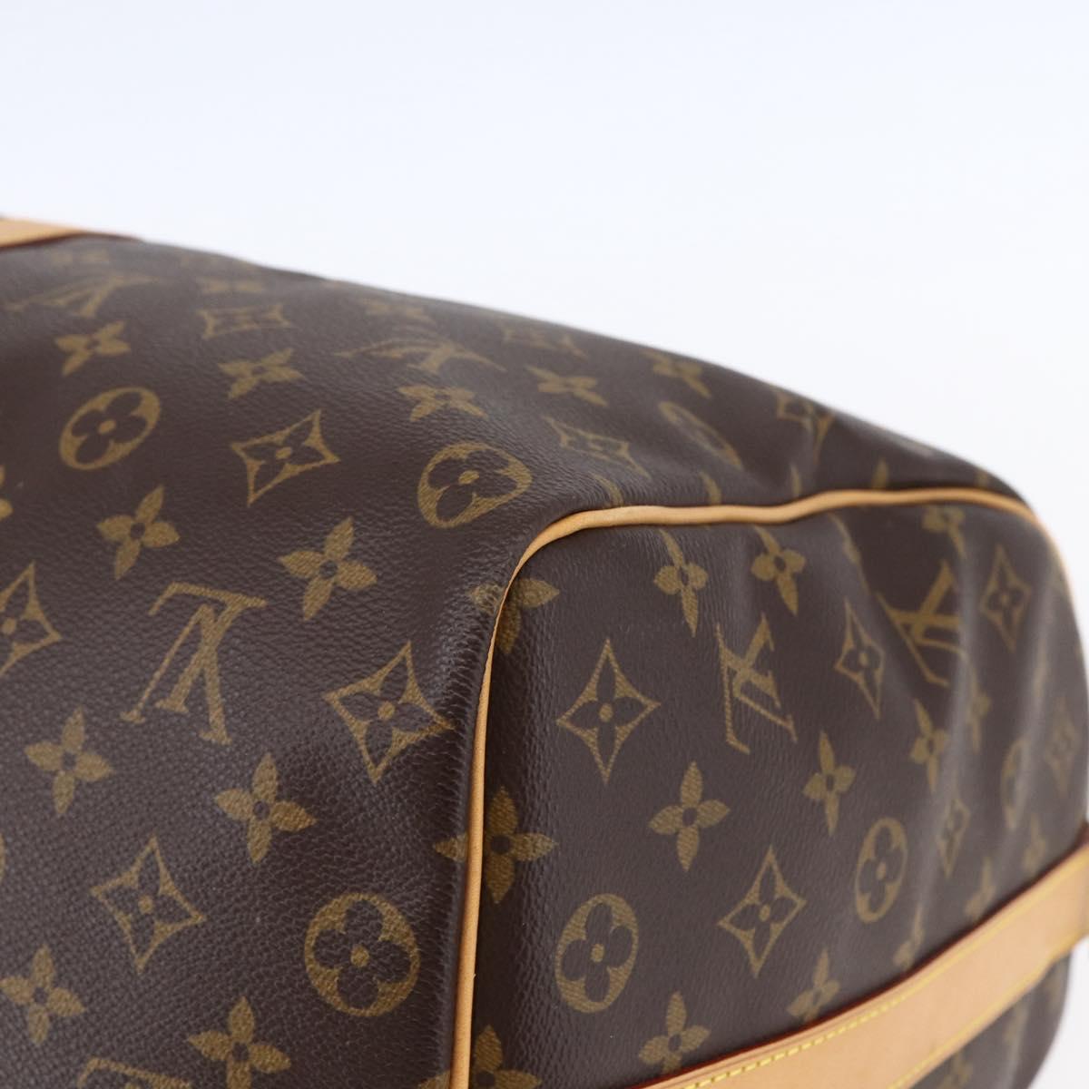 LOUIS VUITTON Monogram Keepall Bandouliere 50 Boston Bag M41416 LV Auth ka137