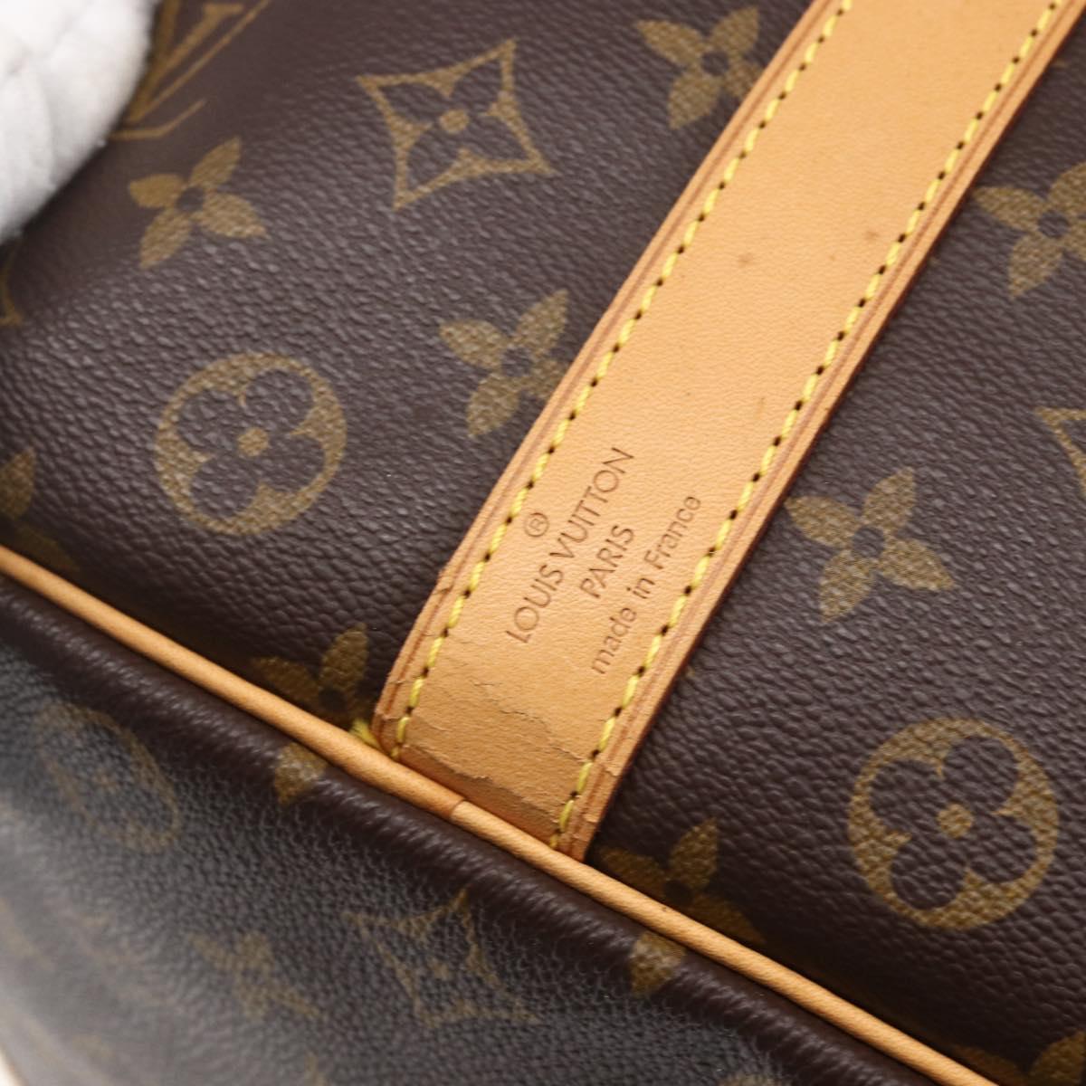 LOUIS VUITTON Monogram Keepall Bandouliere 50 Boston Bag M41416 LV Auth ka137