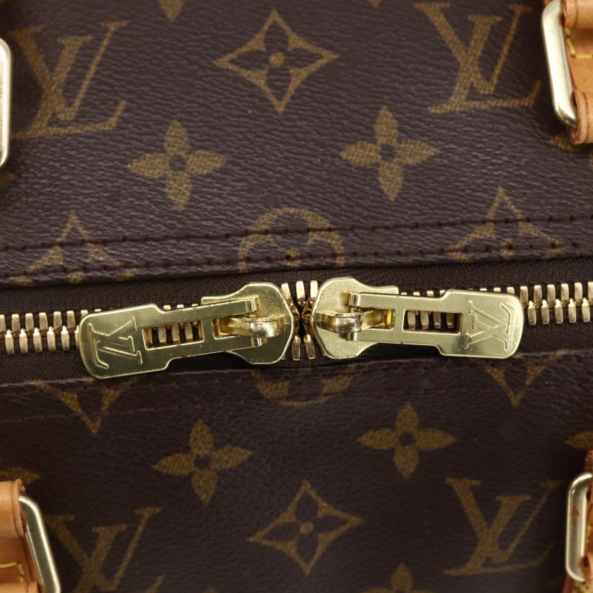 LOUIS VUITTON Monogram Keepall Bandouliere 50 Boston Bag M41416 LV Auth ka137