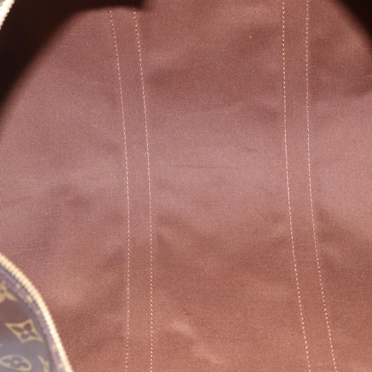 LOUIS VUITTON Monogram Keepall Bandouliere 50 Boston Bag M41416 LV Auth ka137