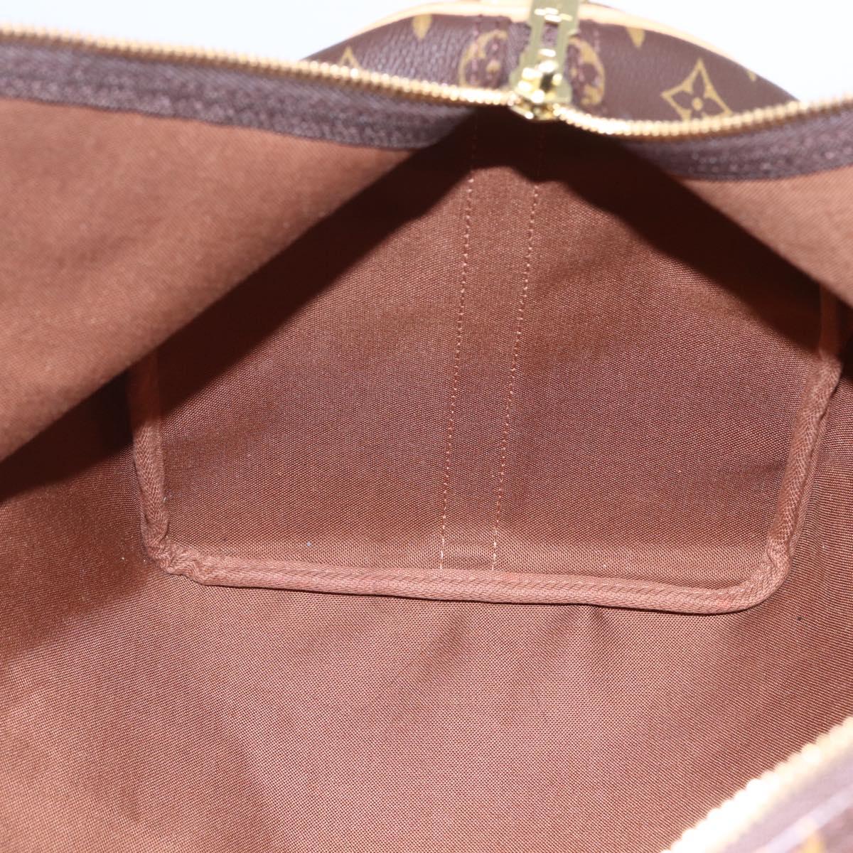 LOUIS VUITTON Monogram Keepall Bandouliere 50 Boston Bag M41416 LV Auth ka137