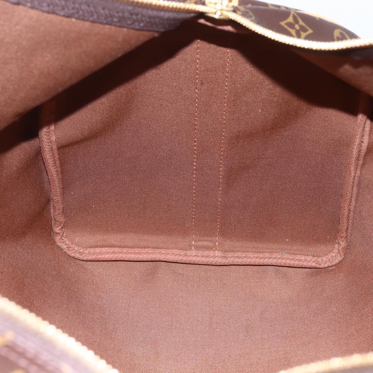 LOUIS VUITTON Monogram Keepall Bandouliere 50 Boston Bag M41416 LV Auth ka137