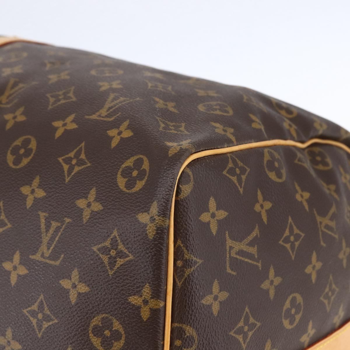 LOUIS VUITTON Monogram Keepall Bandouliere 60 Boston Bag M41412 LV Auth ka138