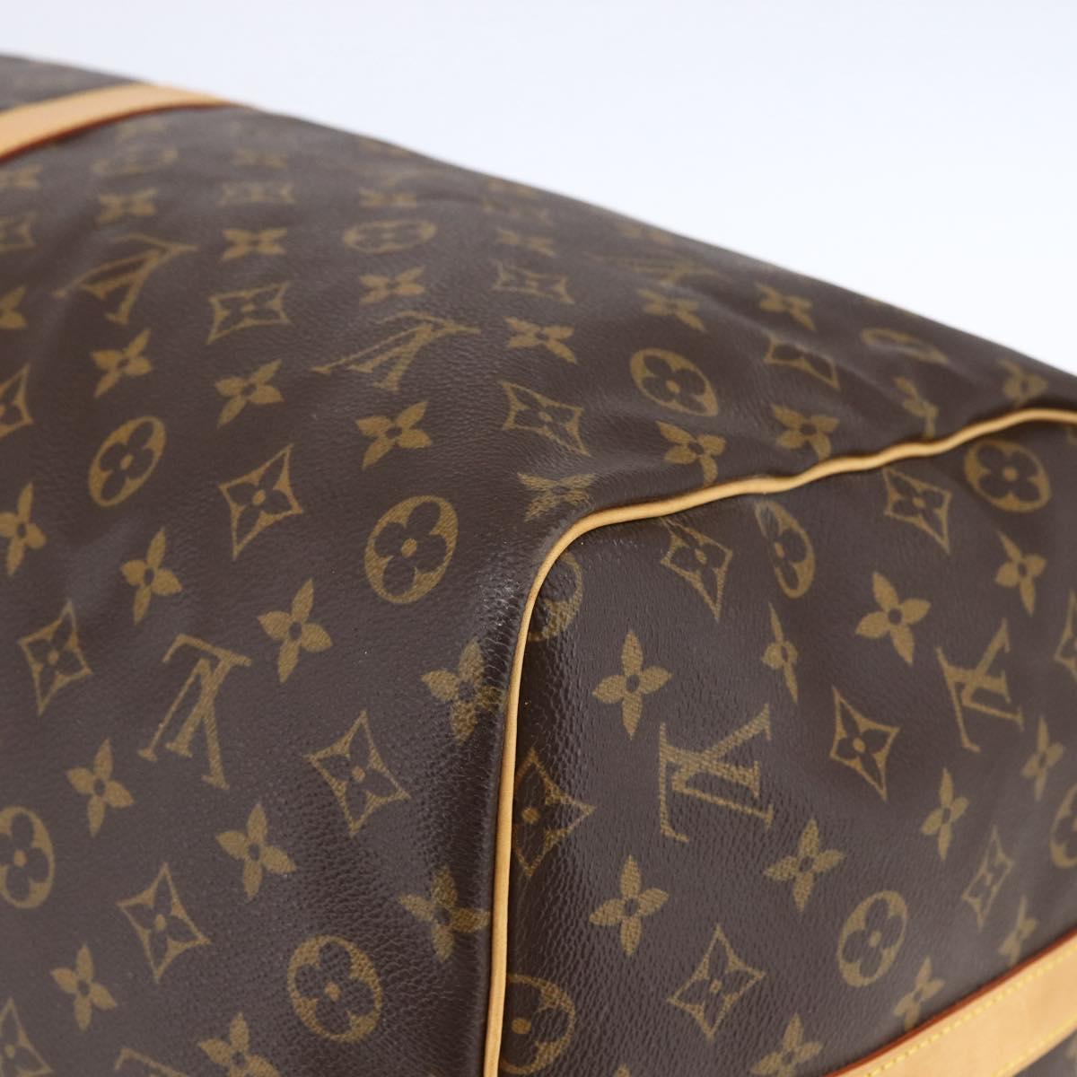 LOUIS VUITTON Monogram Keepall Bandouliere 60 Boston Bag M41412 LV Auth ka138