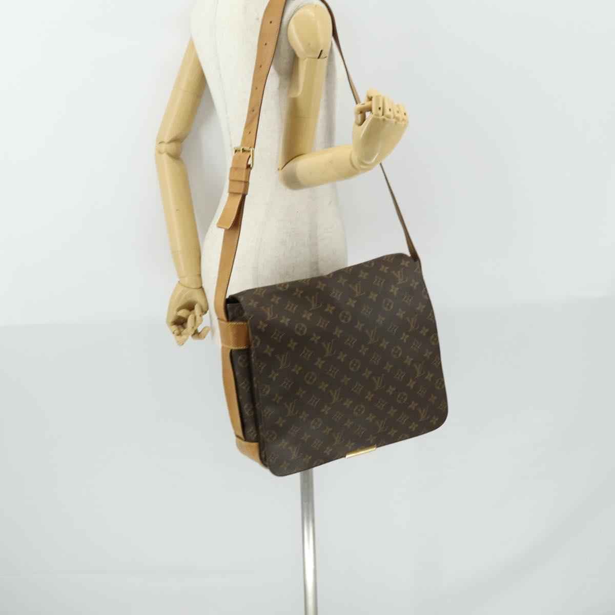 LOUIS VUITTON Monogram Bastille Shoulder Bag SPO LV Auth ka1382
