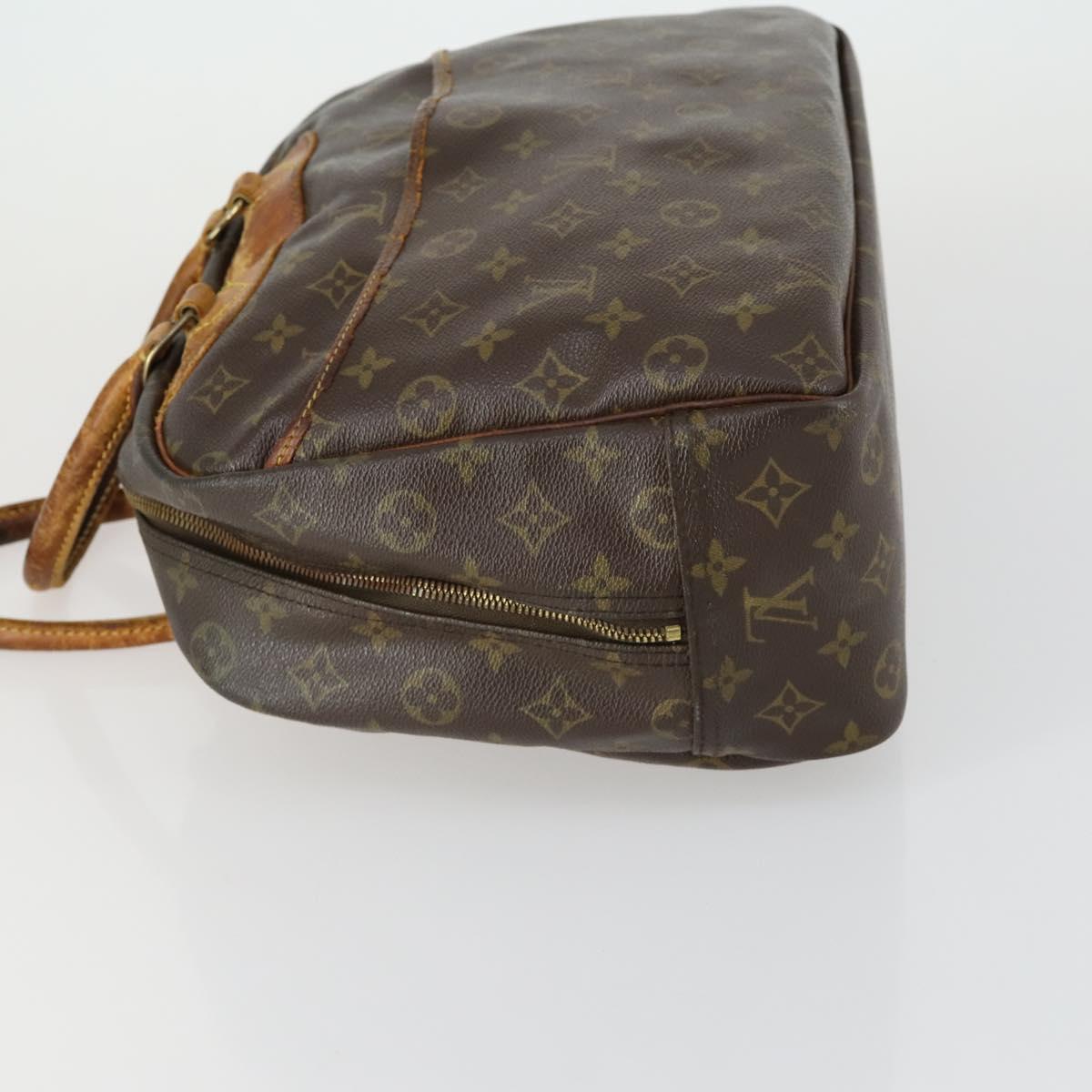 LOUIS VUITTON Monogram Deauville Hand Bag M47270 LV Auth ka1385