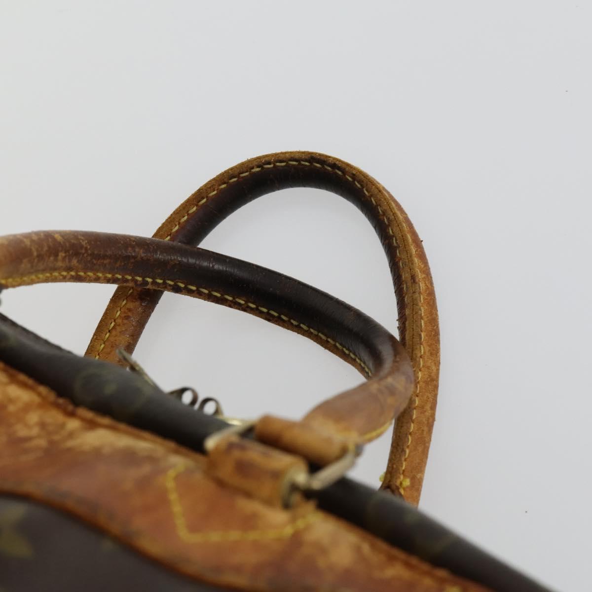 LOUIS VUITTON Monogram Deauville Hand Bag M47270 LV Auth ka1385