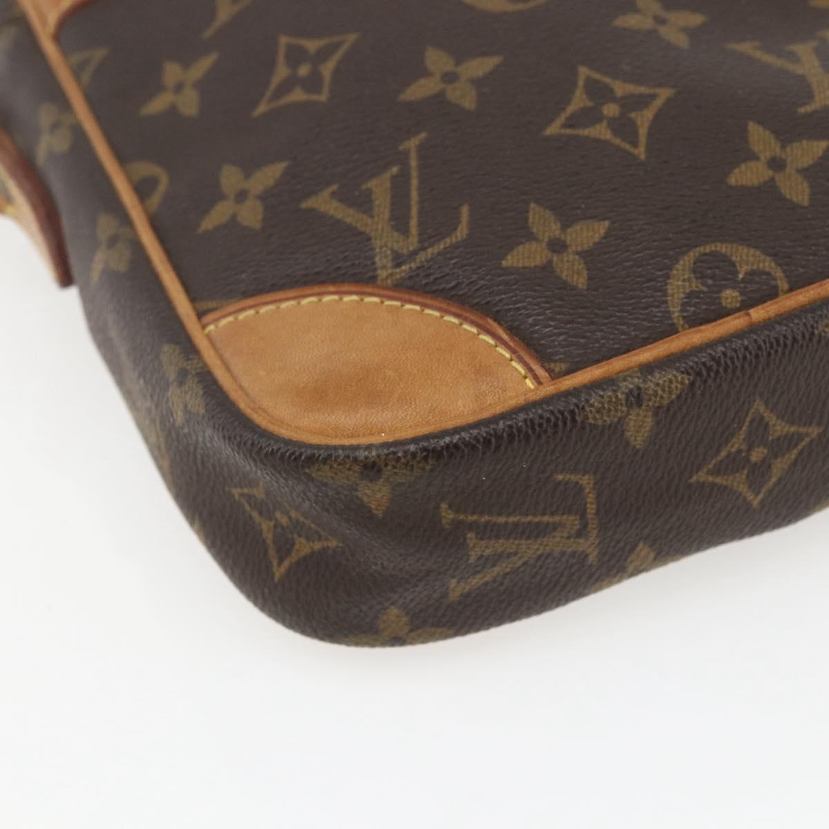 LOUIS VUITTON Monogram Danube Shoulder Bag M45266 LV Auth ka1391