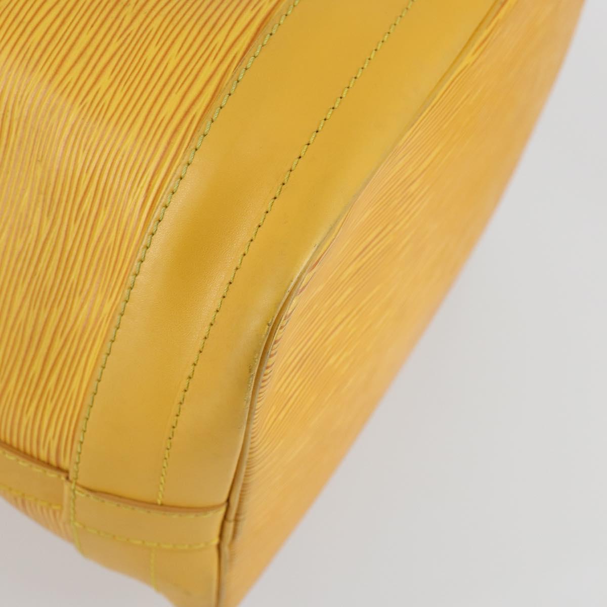 LOUIS VUITTON Epi Noe Shoulder Bag Tassili Yellow M44009 LV Auth ka1396