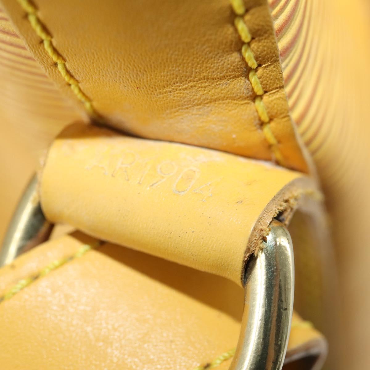 LOUIS VUITTON Epi Noe Shoulder Bag Tassili Yellow M44009 LV Auth ka1396