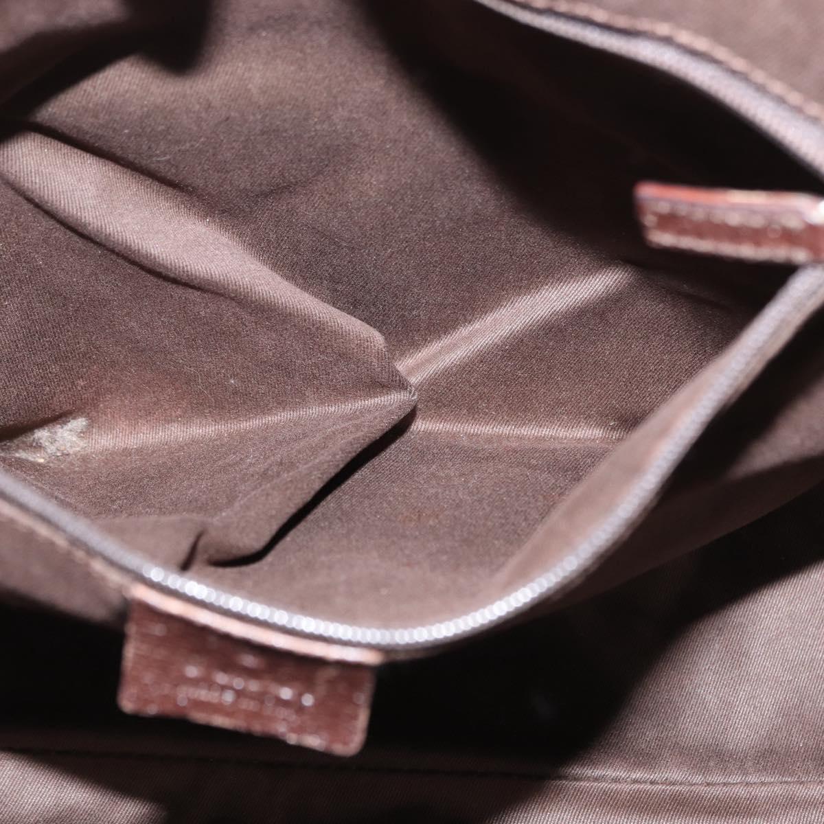 GUCCI GG Canvas Tote Bag Beige 115016 Auth ka1408
