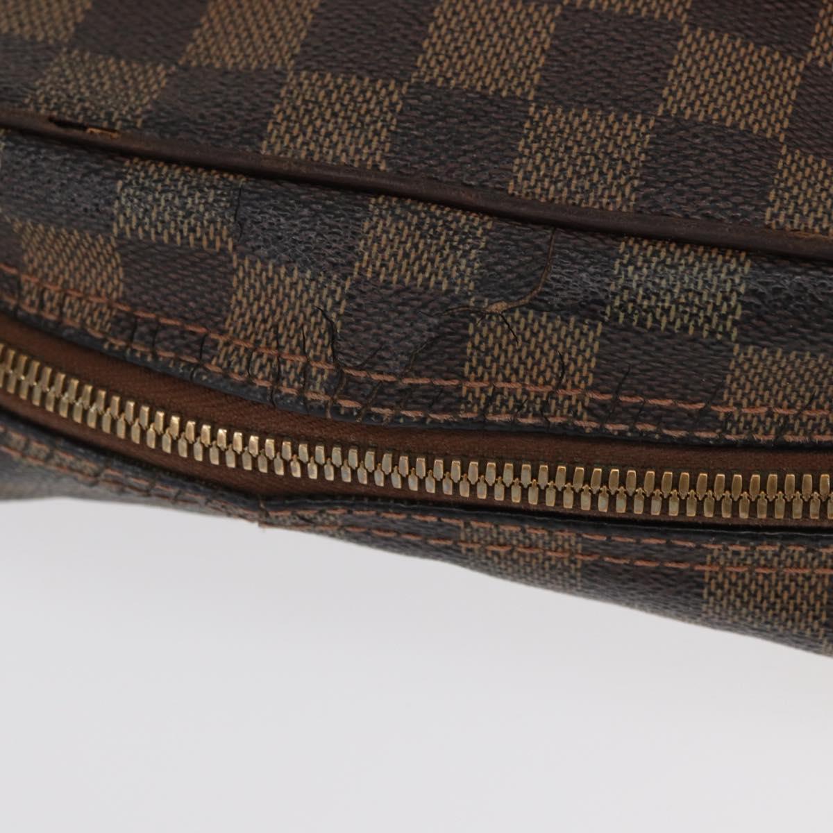 LOUIS VUITTON Damier Ebene Olaf PM Shoulder Bag N41442 LV Auth ka1412