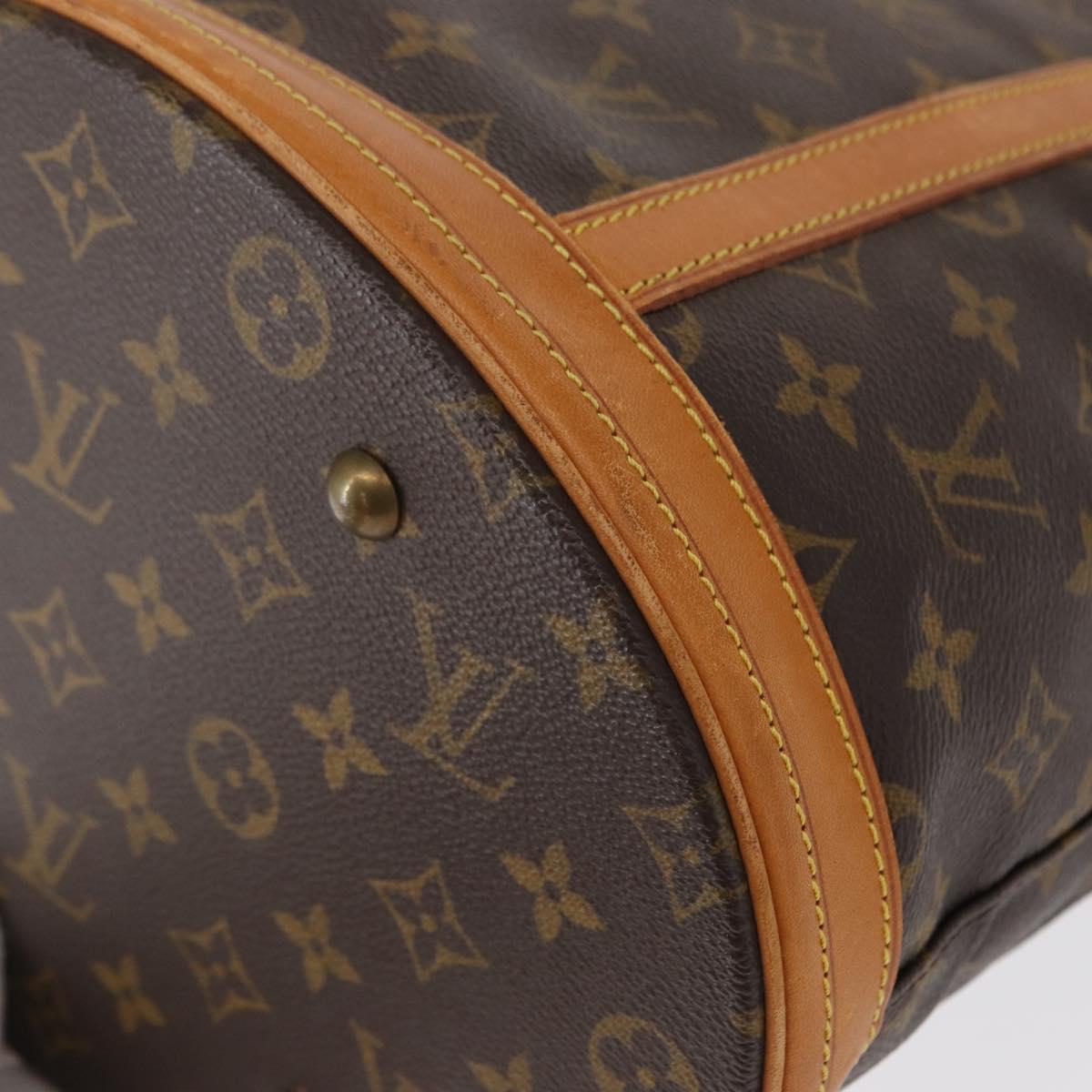 LOUIS VUITTON Monogram Bucket GM Shoulder Bag M42236 LV Auth ka1413