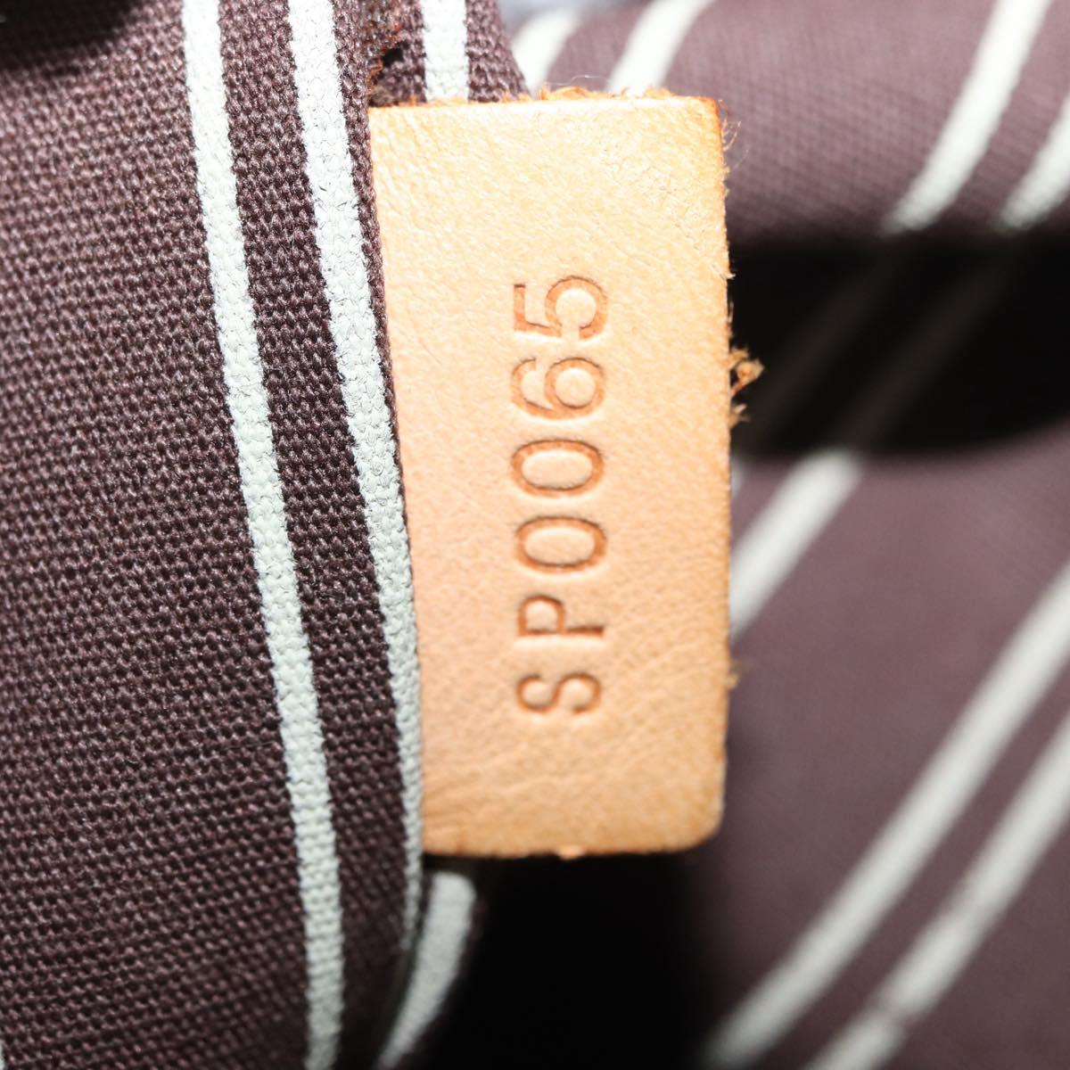 LOUIS VUITTON Antigua Cabas GM Tote Bag Brown M80662 LV Auth ka1415