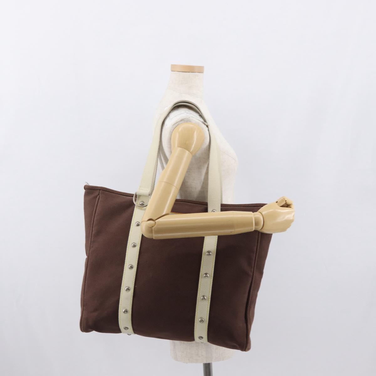 LOUIS VUITTON Antigua Cabas GM Tote Bag Brown M80662 LV Auth ka1415