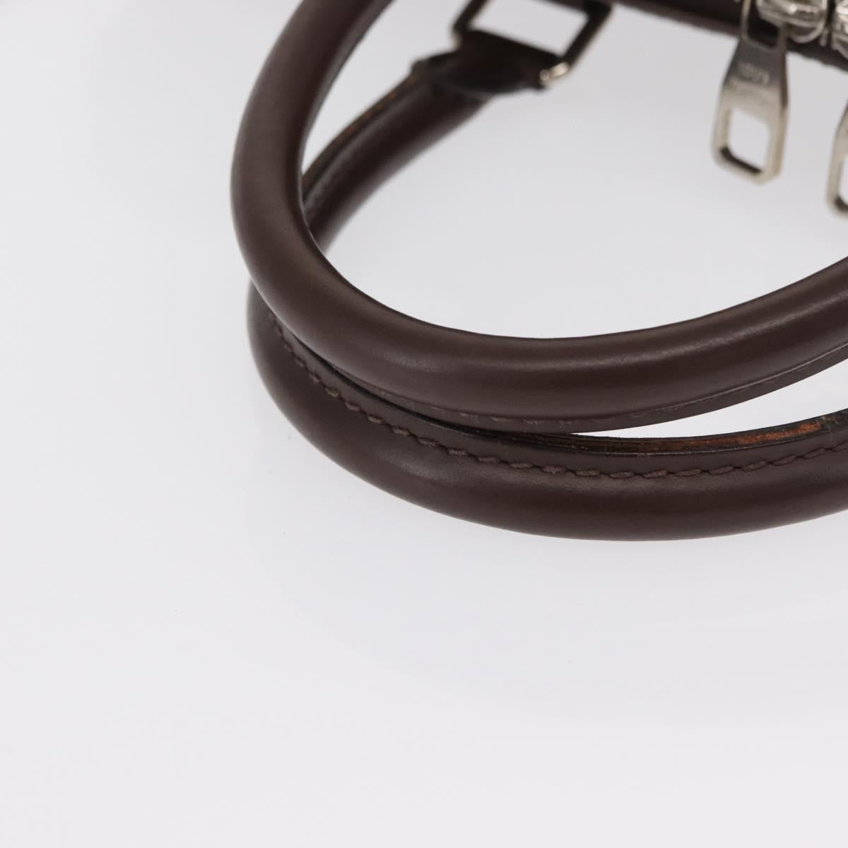 LOUIS VUITTON Epi Porte Documents Jules Bag 2way Brown M50161 LV Auth ka1420