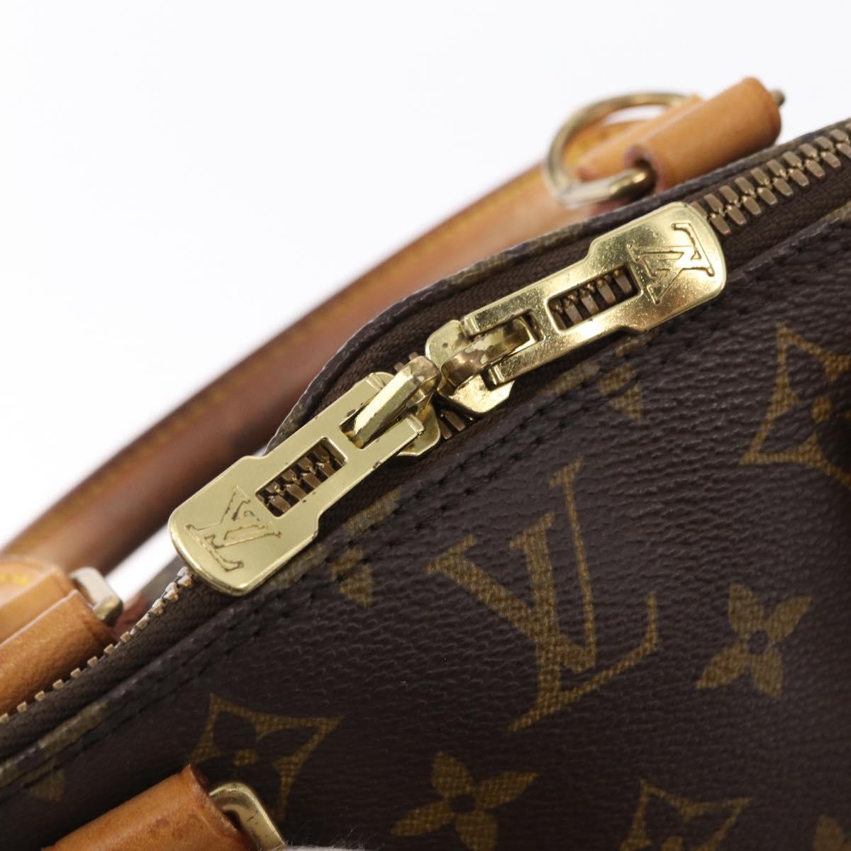 LOUIS VUITTON Monogram Alma Hand Bag M51130 LV Auth ka1429