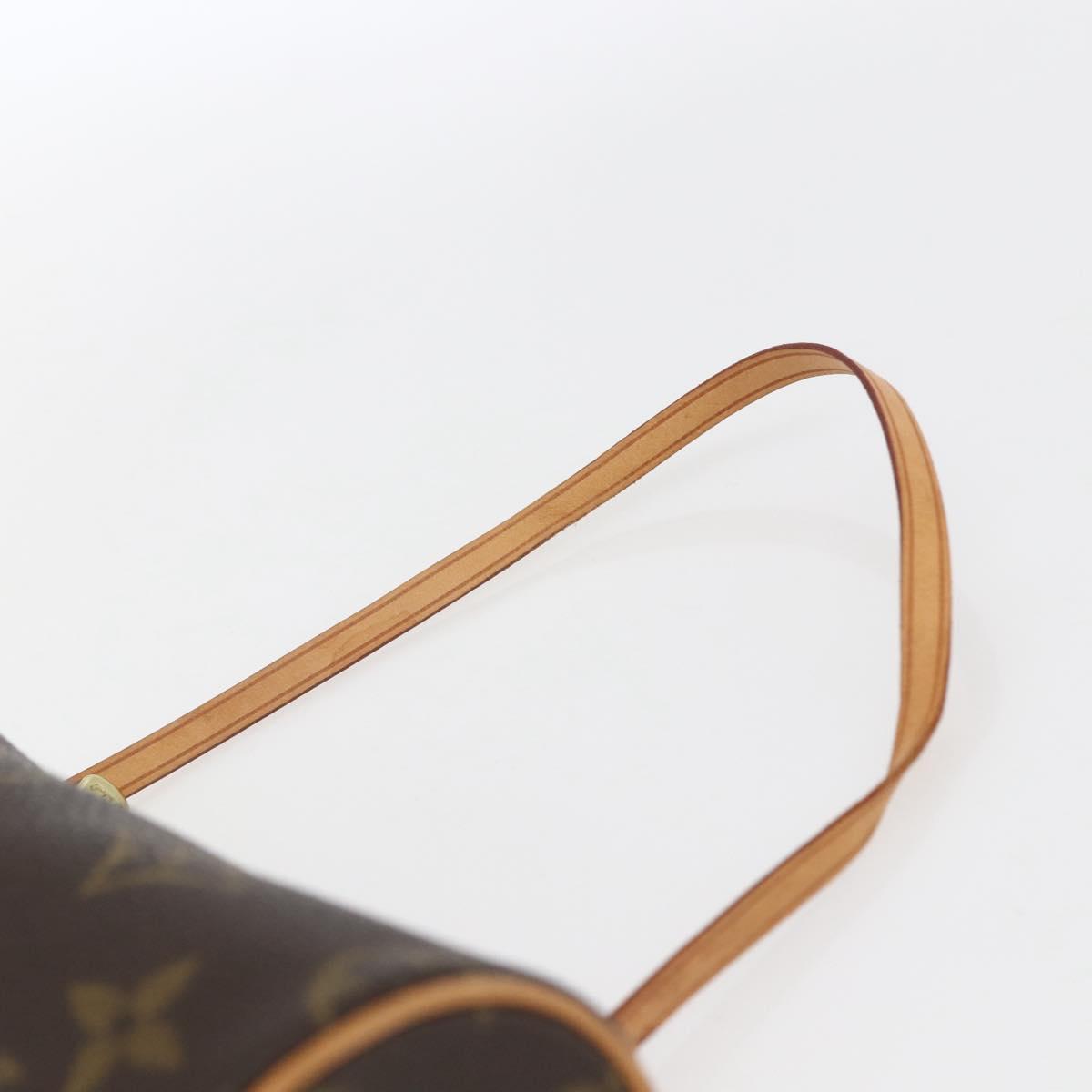 LOUIS VUITTON Monogram Papillon Pouch LV Auth ka1443