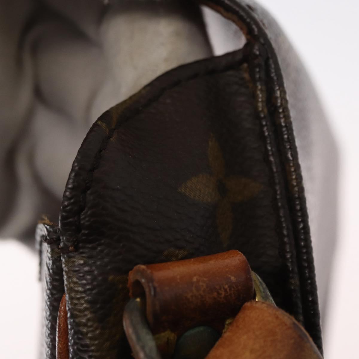 LOUIS VUITTON Monogram Cartouchiere PM Shoulder Bag M51254 LV Auth ka1444