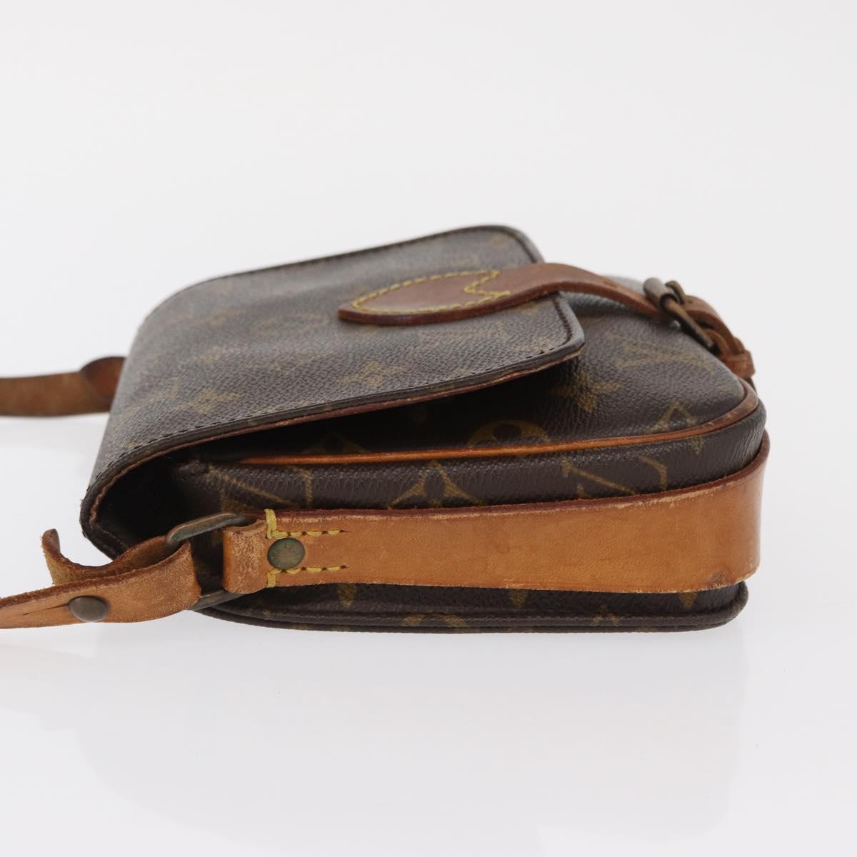 LOUIS VUITTON Monogram Cartouchiere PM Shoulder Bag M51254 LV Auth ka1444