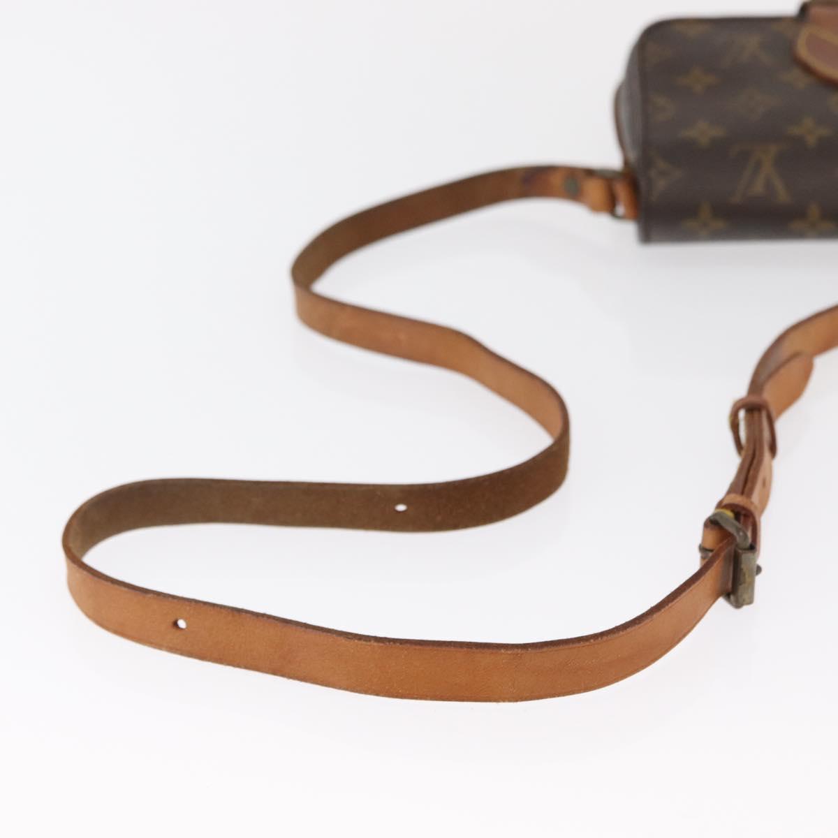 LOUIS VUITTON Monogram Cartouchiere PM Shoulder Bag M51254 LV Auth ka1444