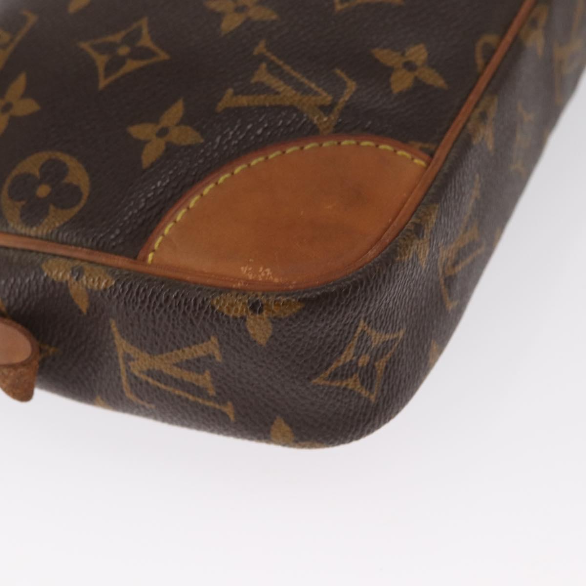 LOUIS VUITTON Monogram Marly Dragonne GM Clutch Bag M51825 LV Auth ka1478