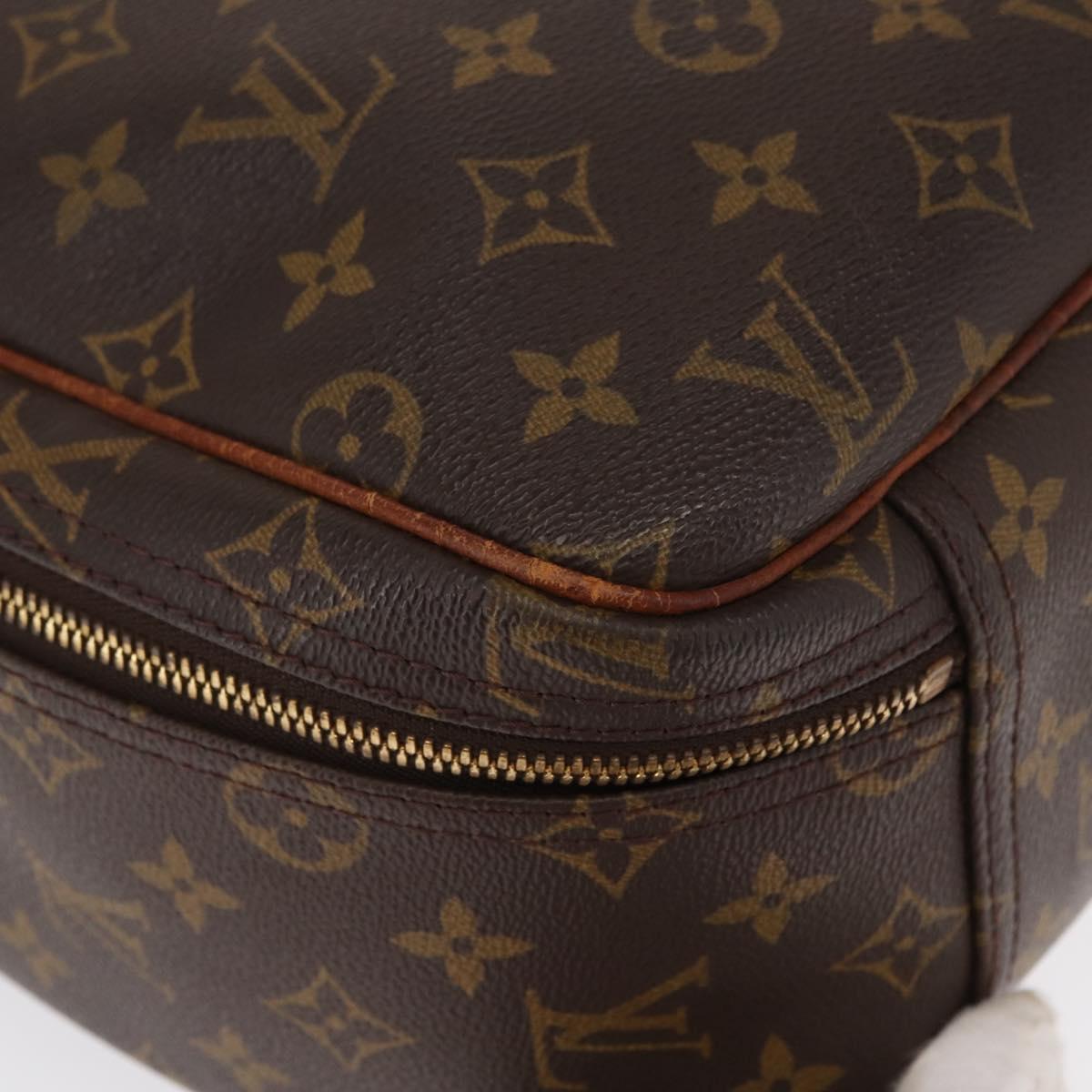 LOUIS VUITTON Monogram Excursion Hand Bag M41450 LV Auth ka1484