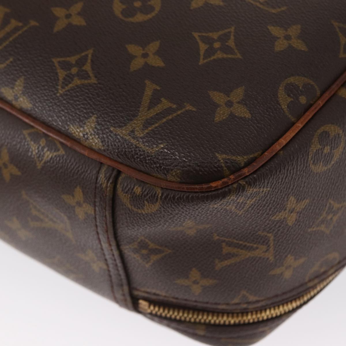 LOUIS VUITTON Monogram Excursion Hand Bag M41450 LV Auth ka1484