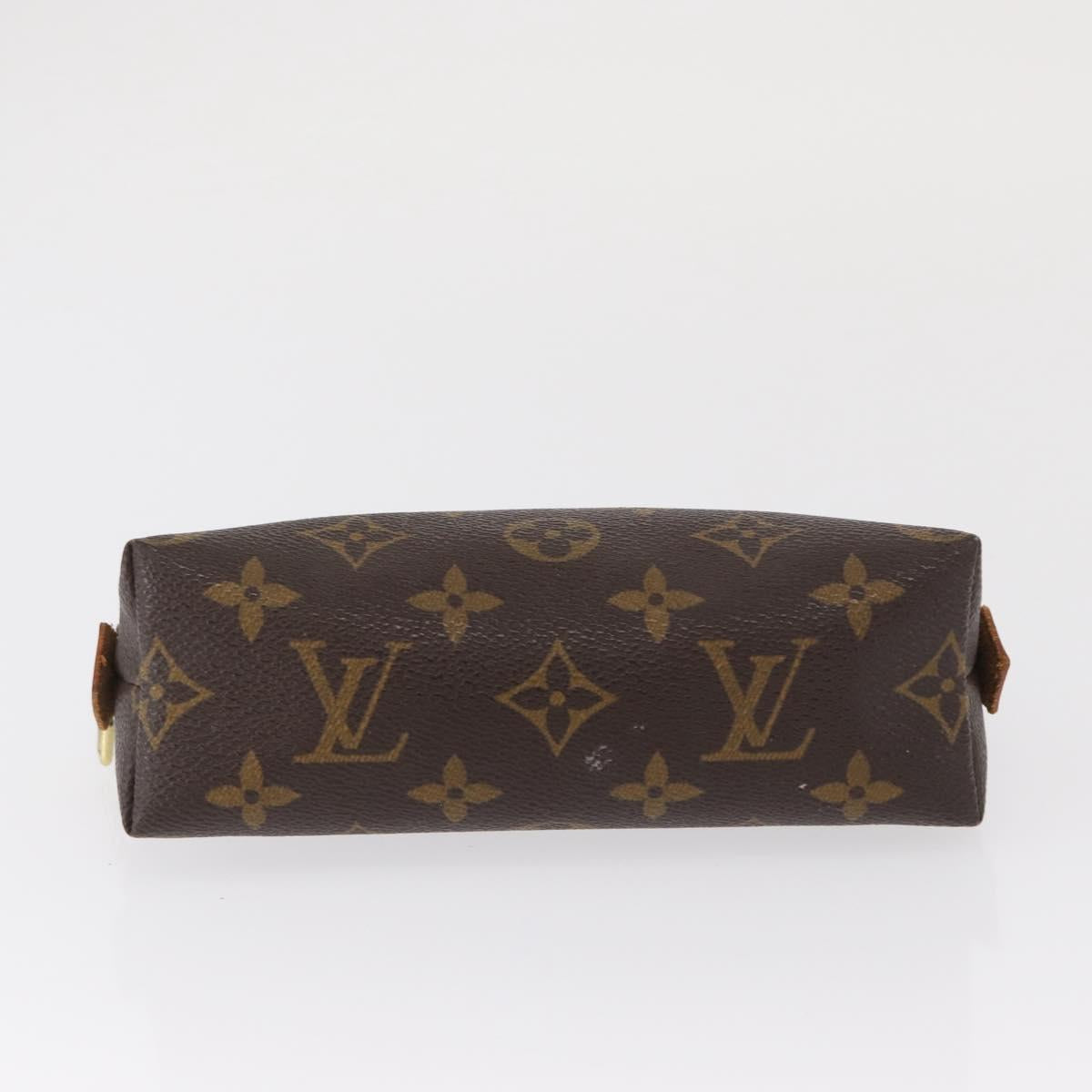 LOUIS VUITTON Monogram Pochette Cosmetic PM Pouch M43998 LV Auth ka1498