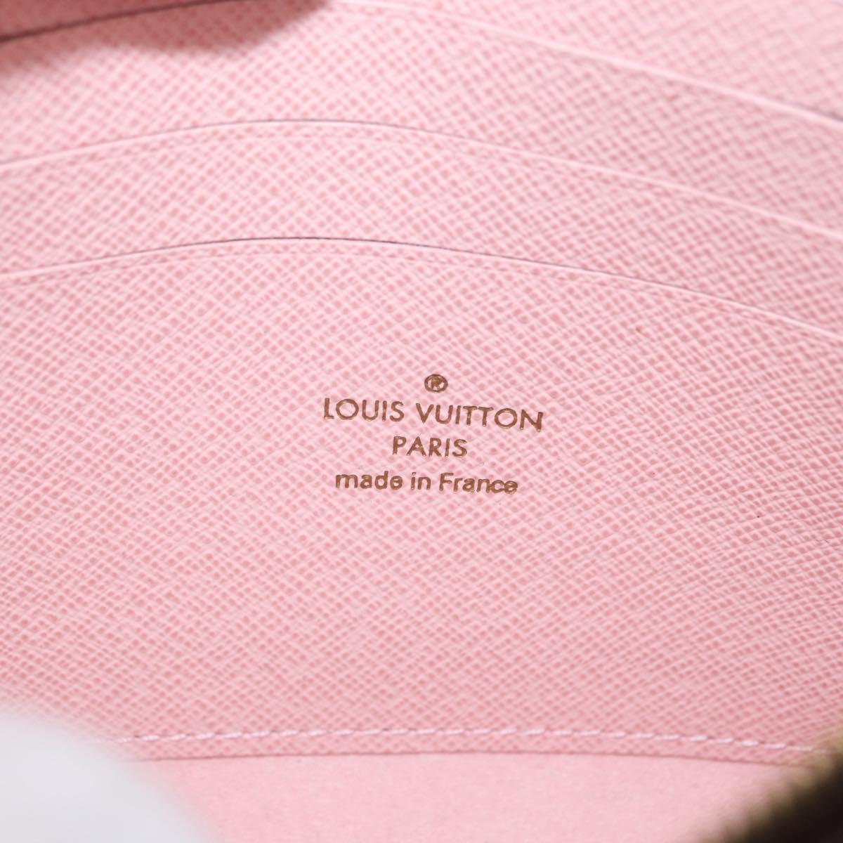 LOUIS VUITTON Monogram Vivienne Pochette Double Zip Bag M69744 LV Auth ka1506SAM