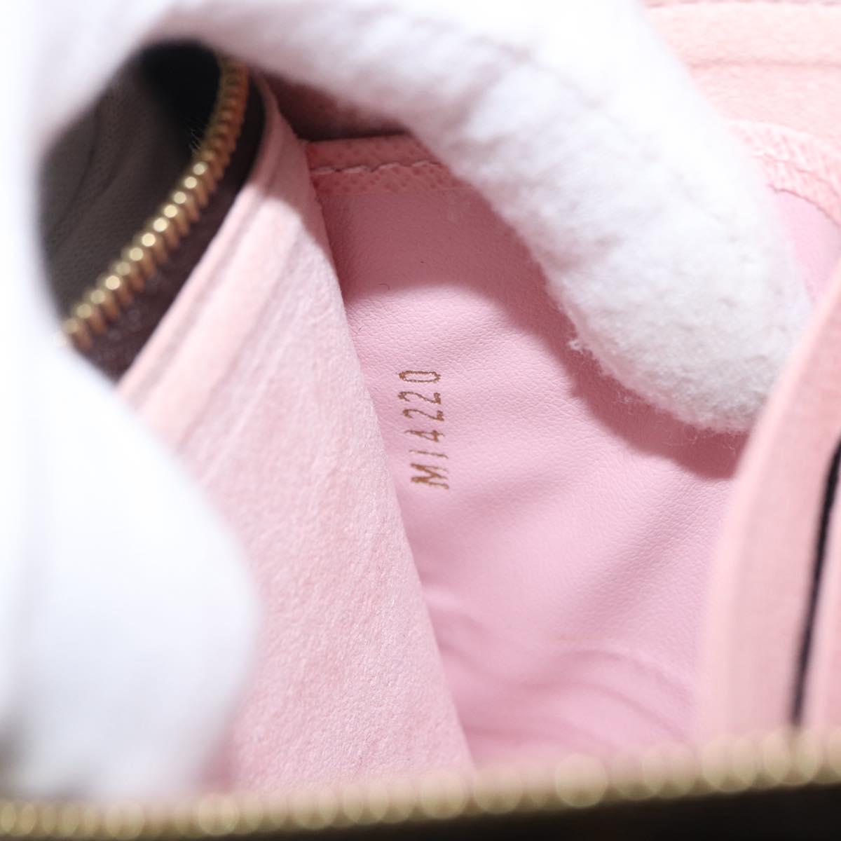 LOUIS VUITTON Monogram Vivienne Pochette Double Zip Bag M69744 LV Auth ka1506SAM