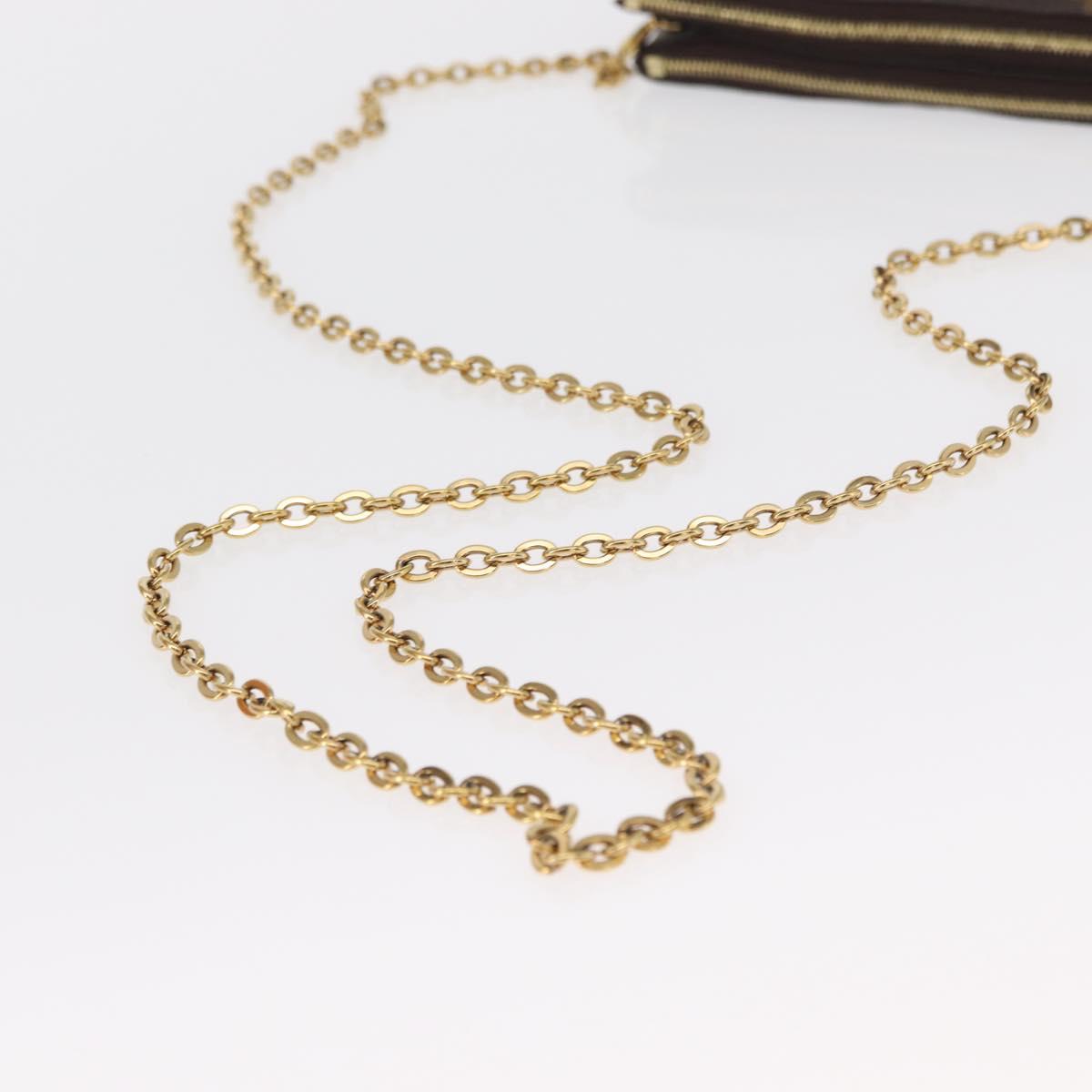 LOUIS VUITTON Monogram Vivienne Pochette Double Zip Bag M69744 LV Auth ka1506SAM