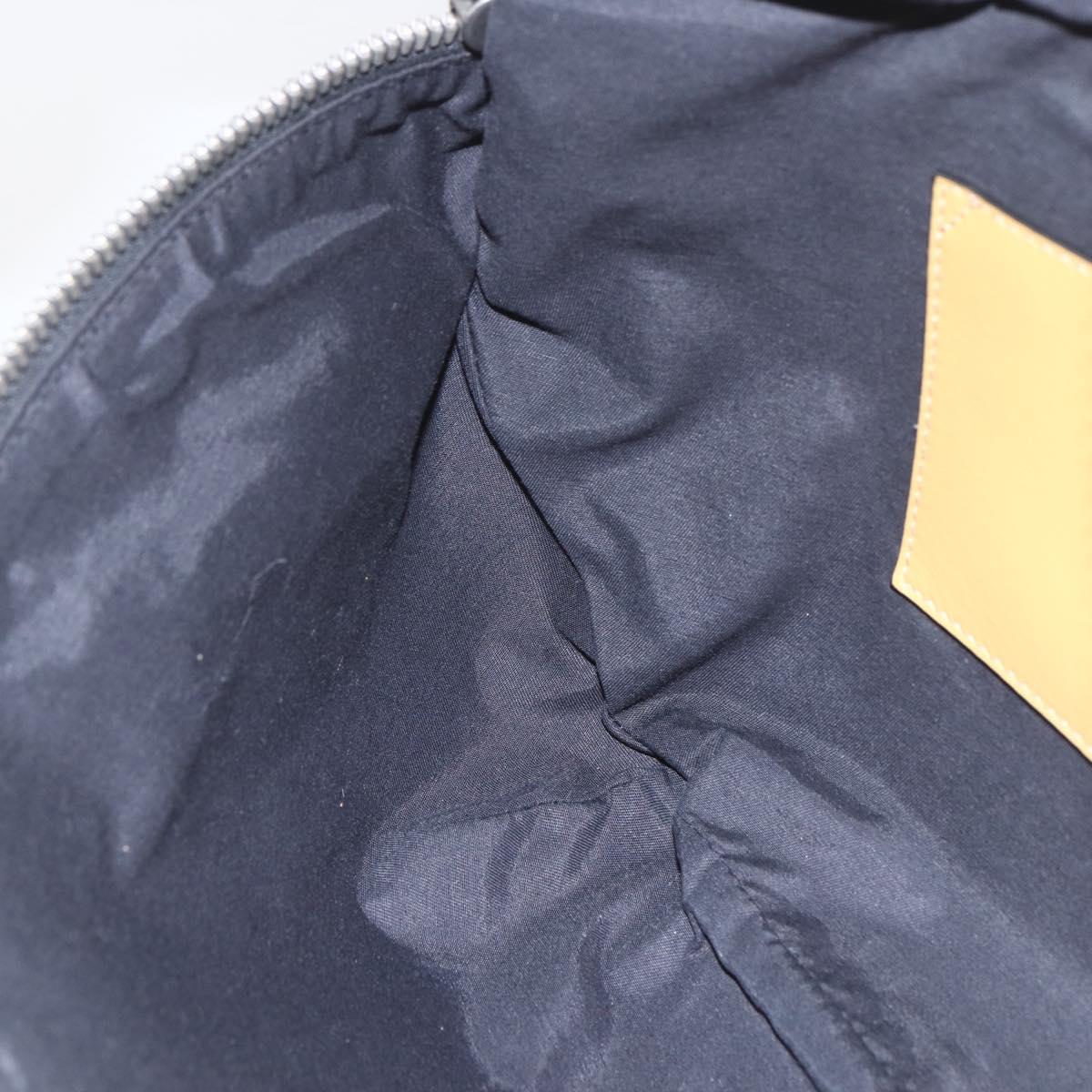 BURBERRY Nova Check Body Bag Canvas Beige Yellow Auth ka1508M